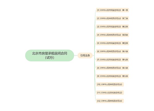北京市房屋承租居间合同（试行）