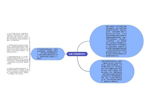 在建工程抵押的条件