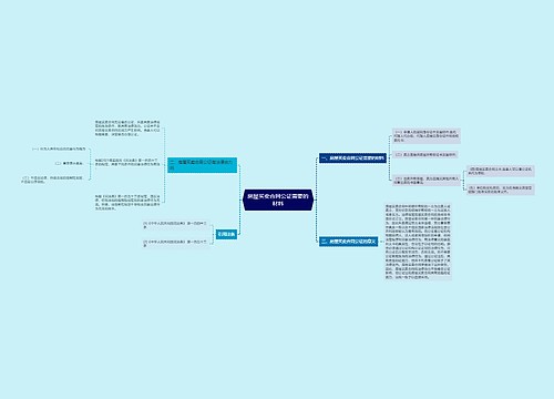 房屋买卖合同公证需要的材料