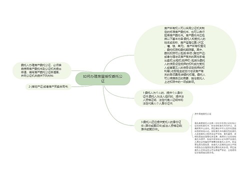 如何办理房屋授权委托公证