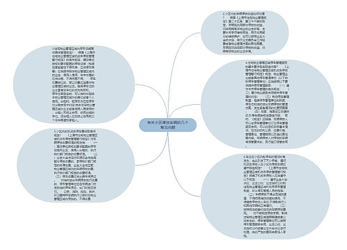 有关小区停放车辆的几个常见问题