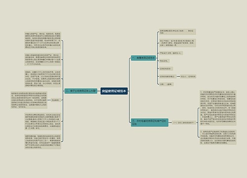 房屋使用证明范本