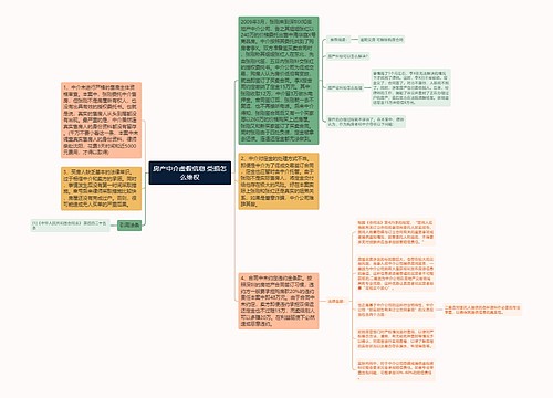 房产中介虚假信息 受损怎么维权