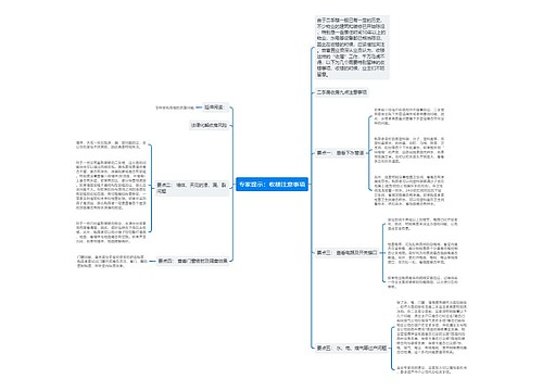 专家提示：收楼注意事项