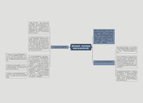 面对商品房一房多卖的销售案件应该如何处理?