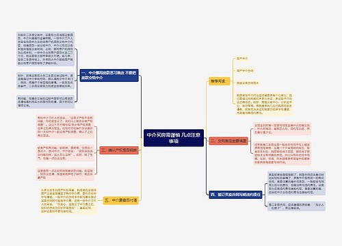 中介买房需谨慎 几点注意事项