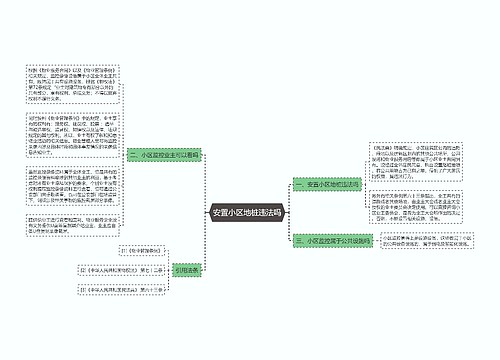 安置小区地桩违法吗