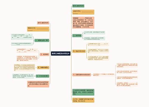 教师公寓租赁合同范本