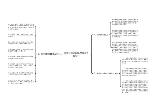 抵押贷款怎么办,办理要哪些材料