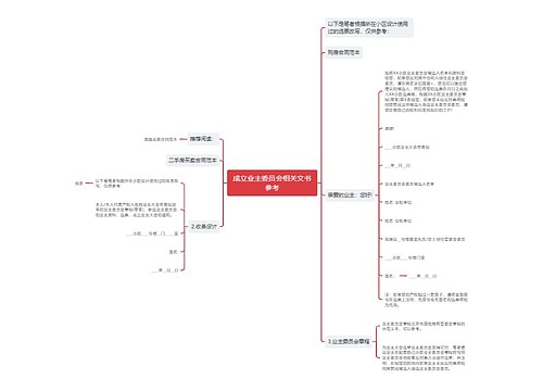 成立业主委员会相关文书参考