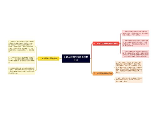 外地人在惠州买房条件是什么