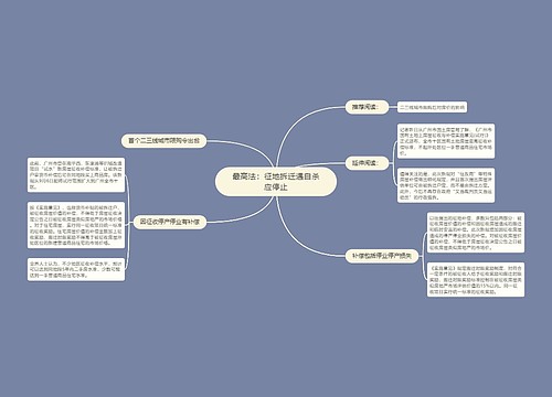 最高法：征地拆迁遇自杀应停止