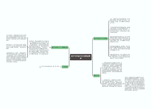 房子未买成 中介扣押金败诉