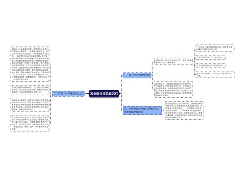 农业银行贷款是怎样
