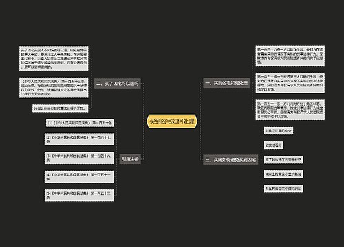 买到凶宅如何处理