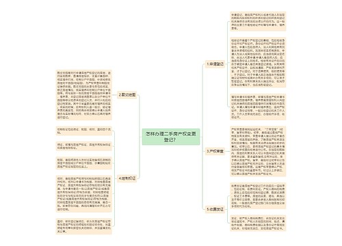 怎样办理二手房产权变更登记？