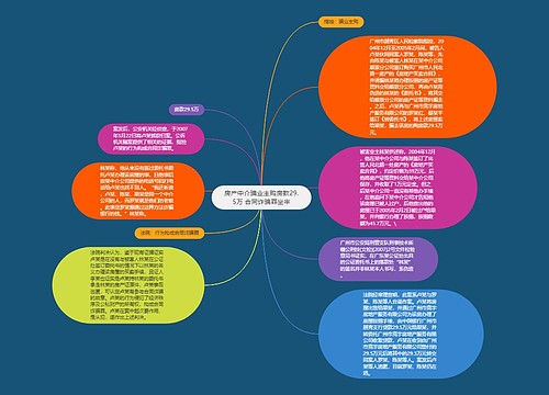 房产中介骗业主购房款29.5万 合同诈骗罪坐牢