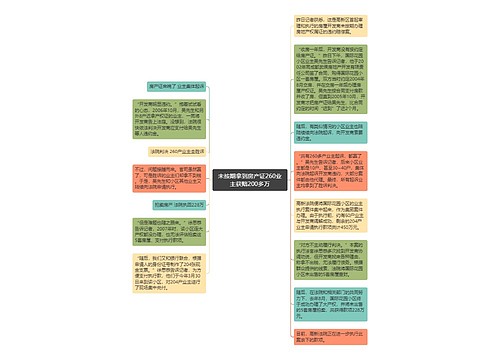 未按期拿到房产证260业主获赔200多万