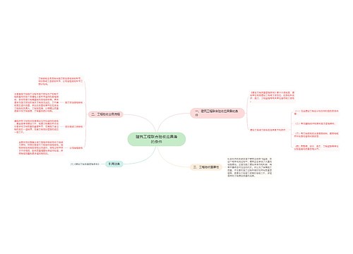 建筑工程联合验收应具备的条件