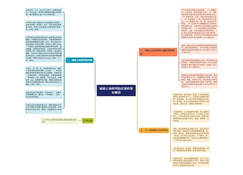 城镇土地使用税优惠政策有哪些