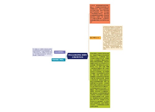 用出让金抵征用金 该国有土地证是否合法