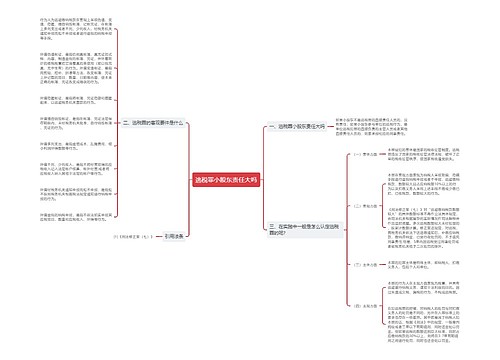 逃税罪小股东责任大吗