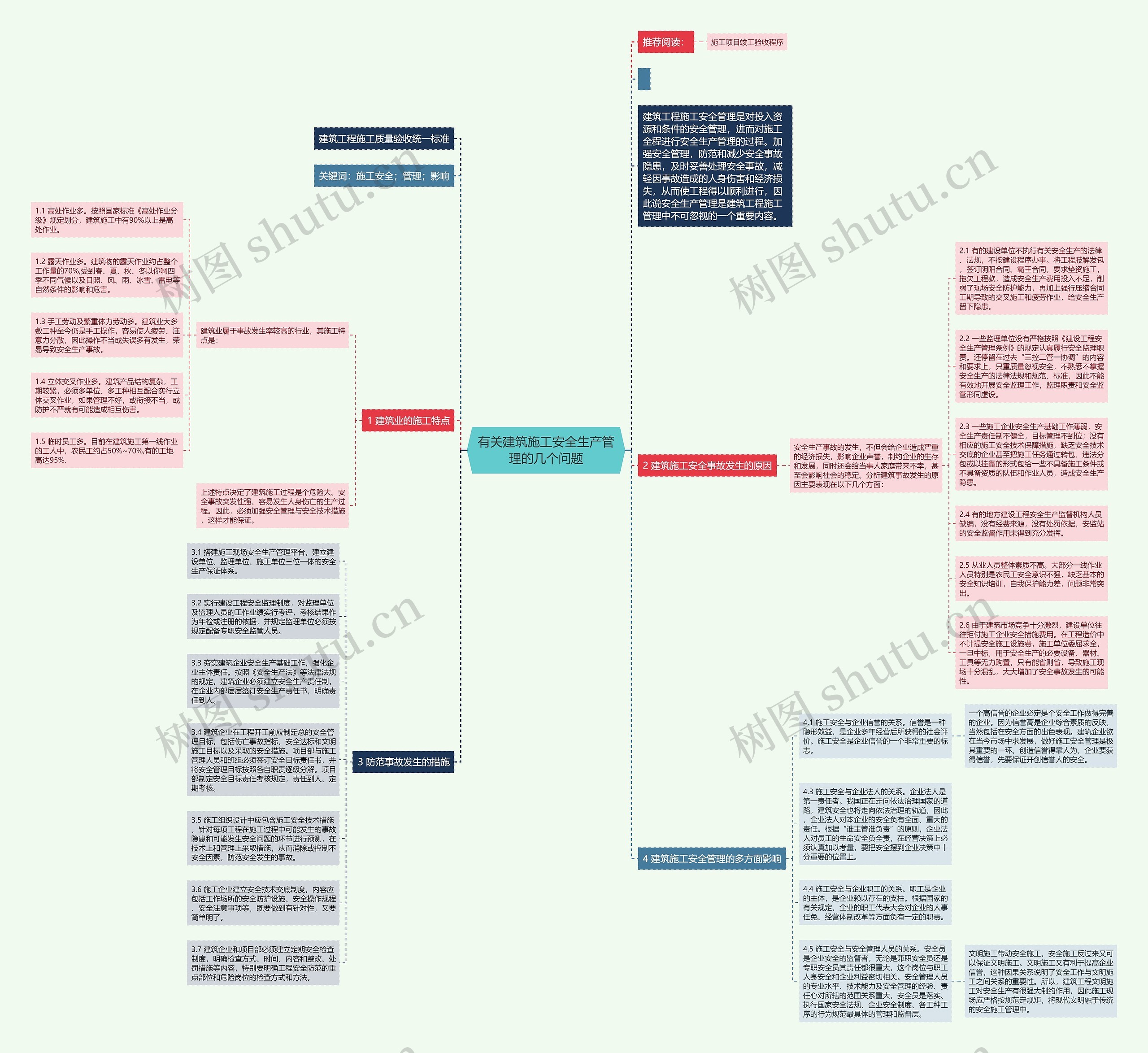 有关建筑施工安全生产管理的几个问题 有关建筑施工安全生产管理的几个问题