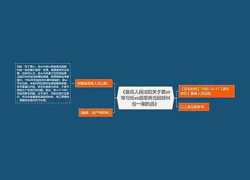 《最高人民法院关于黄xx等与张xx房屋典当回赎纠纷一案的函》 《最高人民法院关于黄xx等与张xx房屋典当回赎纠纷一案的函》