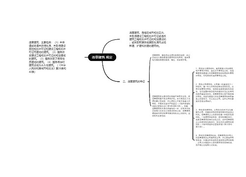 违章建筑 规定