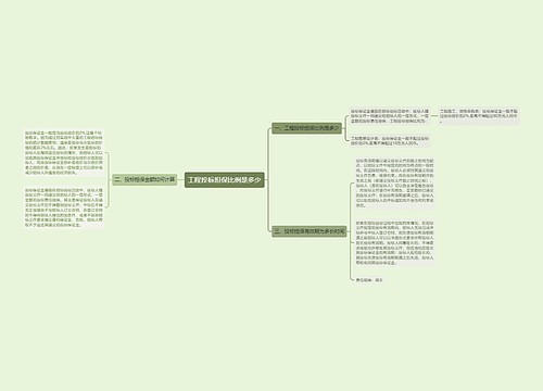 工程投标担保比例是多少