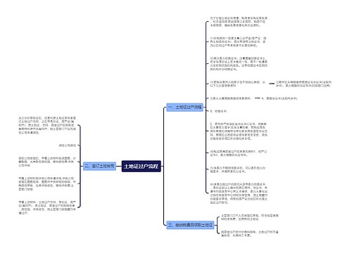 土地证过户流程