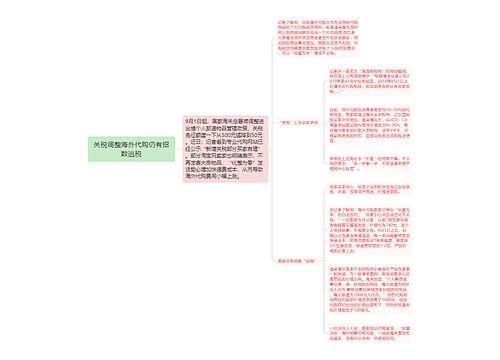 关税调整海外代购仍有招数逃税