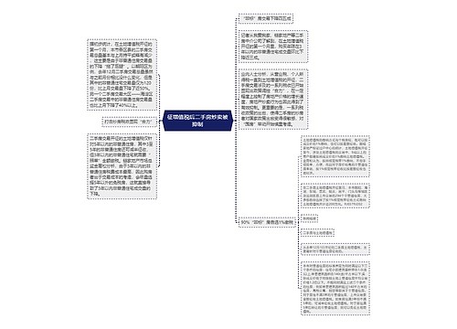 征增值税后二手房炒卖被抑制