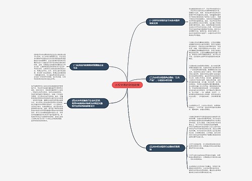 水权交易的财税政策
