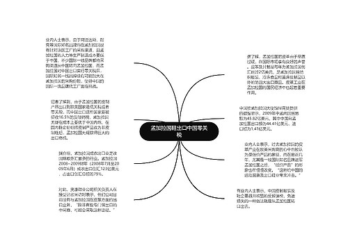 孟加拉国鞋出口中国零关税