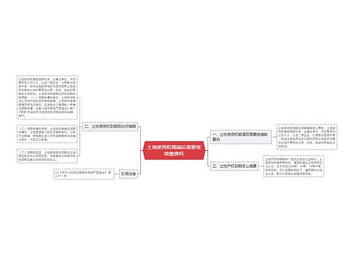 土地使用权期满后需要继续缴费吗