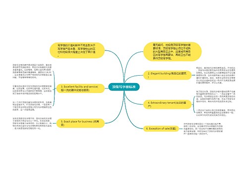 顶级写字楼标准