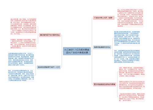 九江破获1.1亿元假发票案 团伙广发名片售假发票