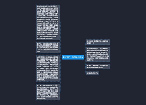 租赁登记、纳税有序可循