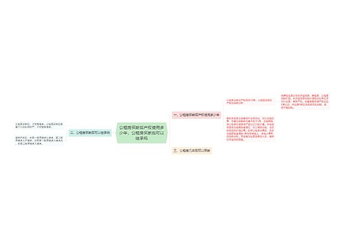 公租房买断后产权使用多少年，公租房买断后可以继承吗