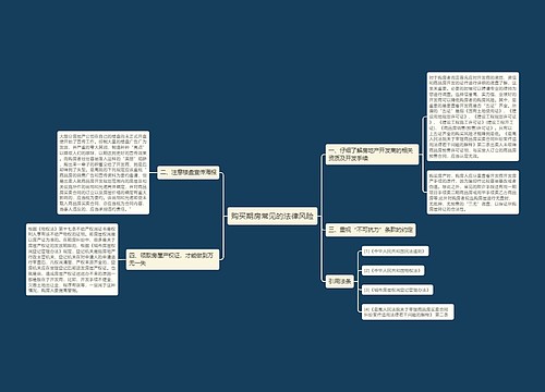 购买期房常见的法律风险