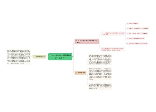 广州市房改房交易需要满足什么条件?