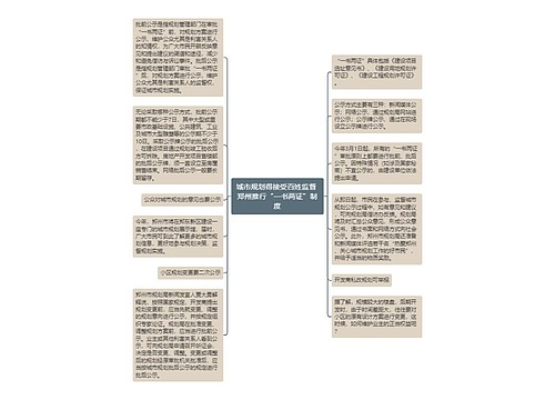 城市规划得接受百姓监督 郑州推行“一书两证”制度