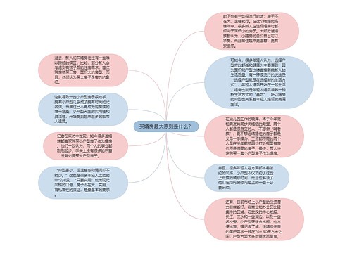 买婚房最大原则是什么？