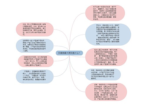 买婚房最大原则是什么？