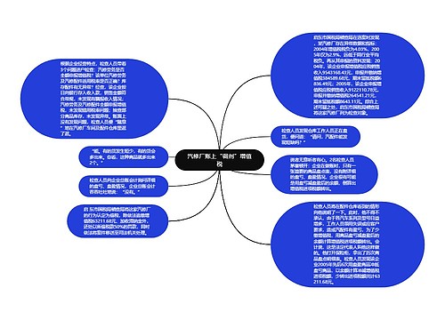 汽修厂账上“调剂”增值税