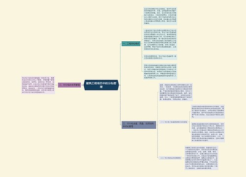 建筑工程项目中的分包管理 建筑工程项目中的分包管理