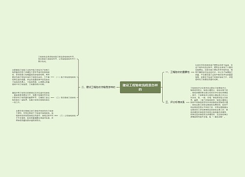 建设工程验收流程是怎样的