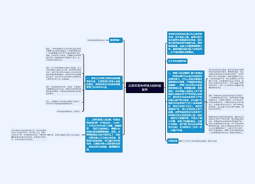 公房买卖有何效力的纠纷案件