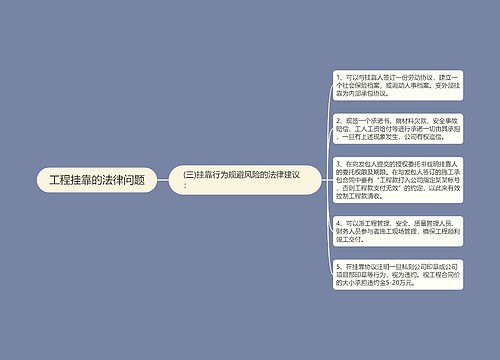 工程挂靠的法律问题